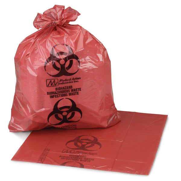 20 Gallon Red Biohazard Waste Bag